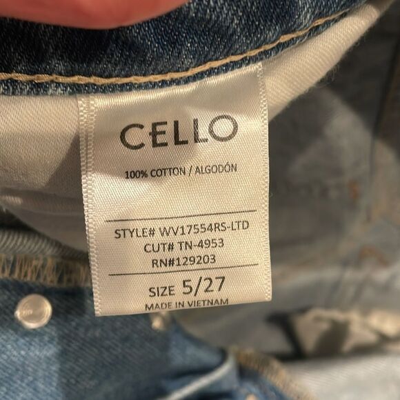 Cello Light Blue mom Denim Jeans | size 5/27 - Picture 10 of 10